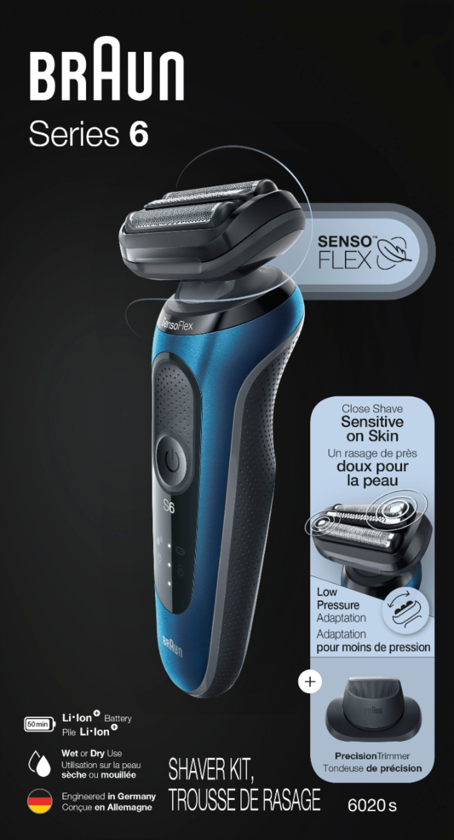 Best wet dry men's electric shaver Clearance